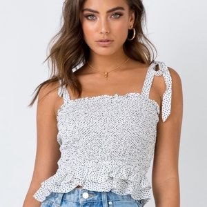 Princess Polly White Wild Love Top